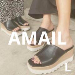 【新品未使用】AMAIL 厚底サンダル 2025年最新】AMAIL サンダルの人気アイテム - メルカリ