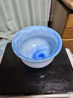 明治～大正期 ブルー 切子 ウランガラス 氷カップ 氷コップ 和ガラス レトロ Amazon.co.jp: 明治~大正期 ブルー 切子 ウランガラス 氷カップ
