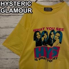 584【人気Lサイズ】ヒステリックグラマー♤ビッグロゴヒスガール半袖Tシャツ美品