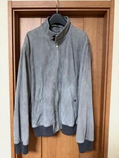 極美品 Dunhill ダンヒルラムスエードライダースジャケット