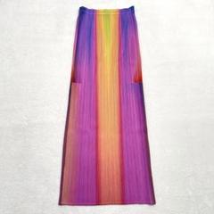 美品】Pleats Please イッセイミヤケ グラデーション スカート