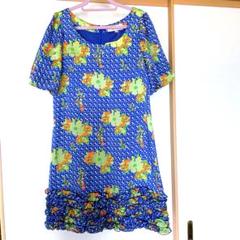 春夏ワンピ MINIMUM ミニマム 花柄 ワンピース ワールド 新品タグ付