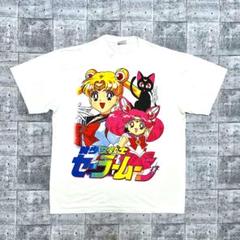 美少女戦士セーラームーン Tシャツ 両面プリント USA XL シングル