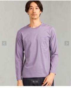 【新品】UNITED ARROWS 長袖Tシャツ パープル