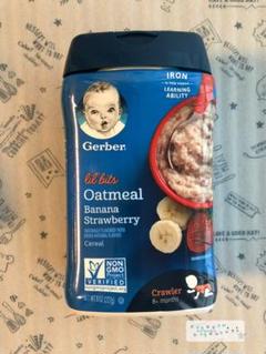 Gerber,ガーバー オートミールシリアル バナナストロベリー 227g×1個