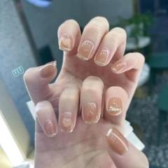 492 光の変化 愛ネイルチップ取り外し可能 くりかえしつける 母の日[iUM1のサムネイル