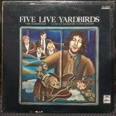 FIVE LIVE YARDBIRDS ヤードバーズ・イン・コンサート