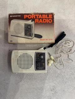 動作品】希少 整備品 SANYO PULSAR RP 7550 3バンド ラジオ