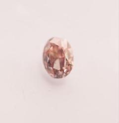 天然ピンクダイヤfancy deep pink 0.097ct agt si-1