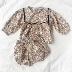 bebe organic gabriella セットアップ　9m bebe organic gabriella セットアップ9m