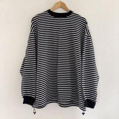 isness 24SSballoon stripes ボーダー ビッグシルエット isness 24SSballoon stripes ボーダー ビッグシルエット