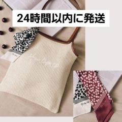 herlipto ノベルティcherry pattern scarf ＆ tote bag