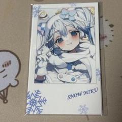 Ш 【未使用】雪ミク 三越 ペンダント ネックレス