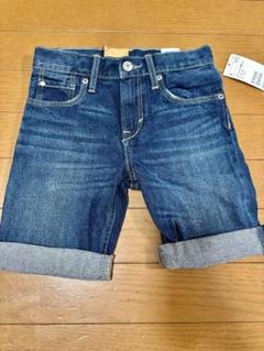 新品未使用品　キッズ　ブルー ハーフパンツ
