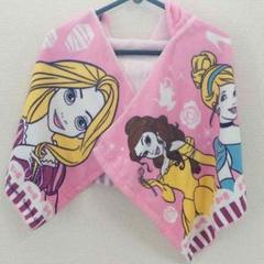 Disney プリンセス フード付き タオル プール用