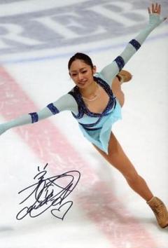 フィギュアスケート　浅田真央　中野友加里　村主章枝　安藤美姫他　直筆サイン色紙 2025年最新】安藤美姫 サインの人気アイテム - メルカリ