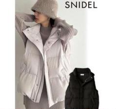 【新品未使用タグ付き】SNIDEL 西川モッズダウンコート ピンクベージュ スナイデル モッズダウン ピンクベージュ 1 （SNIDEL（ダウン
