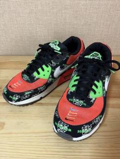 d725/Nike Air Max 90 オレンジ/グリーン/ブラック28㎝