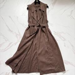2022 完売品♡EVERYDAY I LIKE. リネン ロングジレ ベルト付