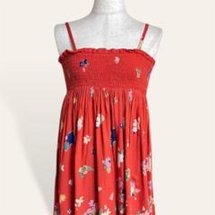 ♥️ グリーンレーベルリラクシング インド製 キャミワンピ マキシスカート F