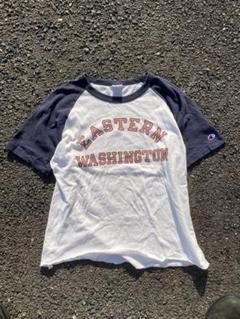 80s 復刻　チャンピオン　ラグランTシャツ
