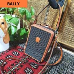 BALLY　ボックス　ミニショルダーバッグ　ハンドバッグ