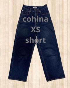 ⭐︎maho⭐︎【美品】COHINA DENIM セミワイドストレート COHINA DENIM セミワイドストレート-short & regular | 小柄・低