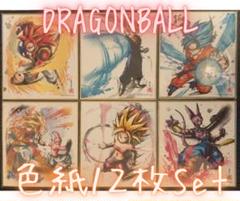 52 【未使用品】DRAGONBALL ドラゴンボール ミニ色紙 12枚セット