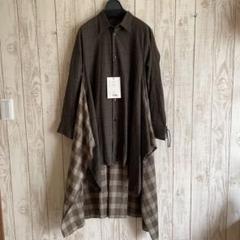 新品 FEMMENT 定価¥4万3000円 シャツワンピース - メルカリ