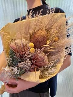 楽天市場】ドライフラワー ブーケ 花束 スワッグ 送料無料