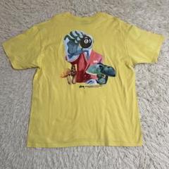 【STUSSY】ステューシー Tシャツ 半袖 イエロー XL
