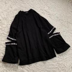 ENVYM アンビー (F) コットン プリント スウェット トレーナー