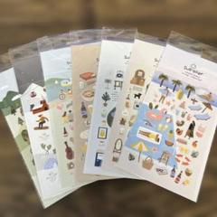 Suatelier シール 7枚セット 自然・季節