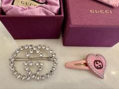 GUCCI ヘアピン　バレッタ　セット