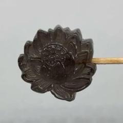 スモーキークォーツ 蓮 パーツ