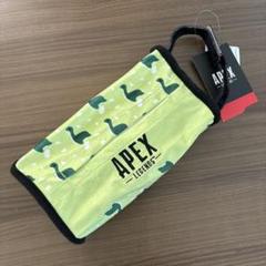 APEX ティッシュケース ティッシュボックス 紐付き ライトグリーン ②