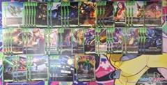 ガンダムカードゲーム　緑　デッキパーツ　まとめ売り　覚悟の表れ