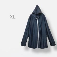 【UV対策】　大きいサイズ　美品　ジップアップ　パーカー　速乾　羽織り　冷感