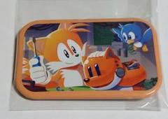 ソニック　セガストア　缶バッジ　テイルス sonic pict