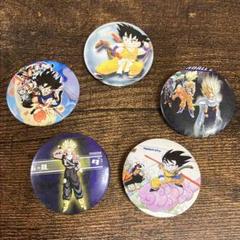 ドラゴンボール 缶バッジセット 30個セット　レトロ　レア 昭和レトロ ドラゴンボール バッジプレゼント グリコ アイス