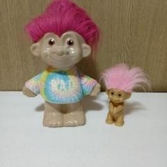 【レア】トロール人形 巨大サイズ　ヴィンテージ　フィギュア 2025年最新】トロール人形 ビッグの人気アイテム - メルカリ