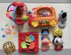 知育玩具 ベビー用品 ラトル 布絵本 他 アンパンマン スヌーピー まとめ売り