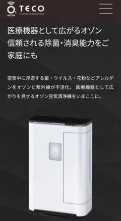 ランプ式小型オゾン除菌・脱臭器Lyon3.0【新品未開封】タムラテコ製