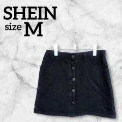 SHEIN シーイン【M】ミニスカート 黒 海外古着