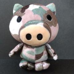 ちみたん マスコット ぬいぐるみ キーホルダー ブタ フェ～レンザイ ちみたんコラボ ぬいぐるみキーホルダー | 福猫屋