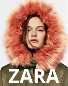 即完売だったZARAのピンクファーモッズコート 即完売だったZARAのピンクファーモッズコート
