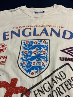 入手不可能！Euro96イングランド代表Tシャツ公式品 未使用品に近い美品 入手不可能！Euro96イングランド代表Tシャツ公式品 未使用品に