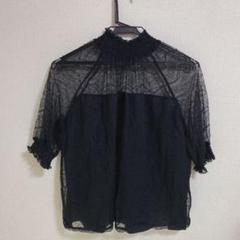 Avail しまむら レース7分袖トップス