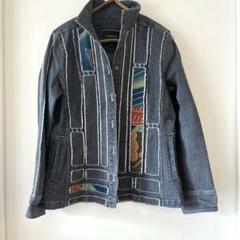 専用⭐︎古布　幟旗　リメイクデニムジャケット m63805522122_1.jpg?1707961471
