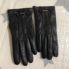 新品未使用　coachコーチ　ペア本革手袋 32956.jpg